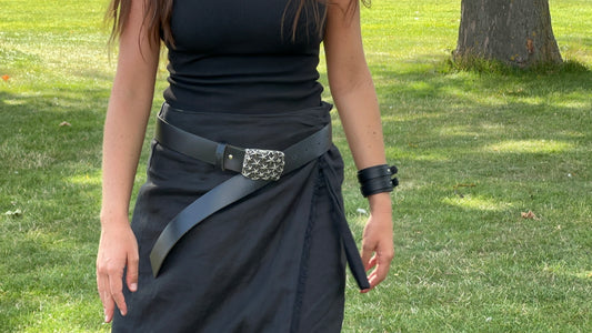 Tulipa belt negro